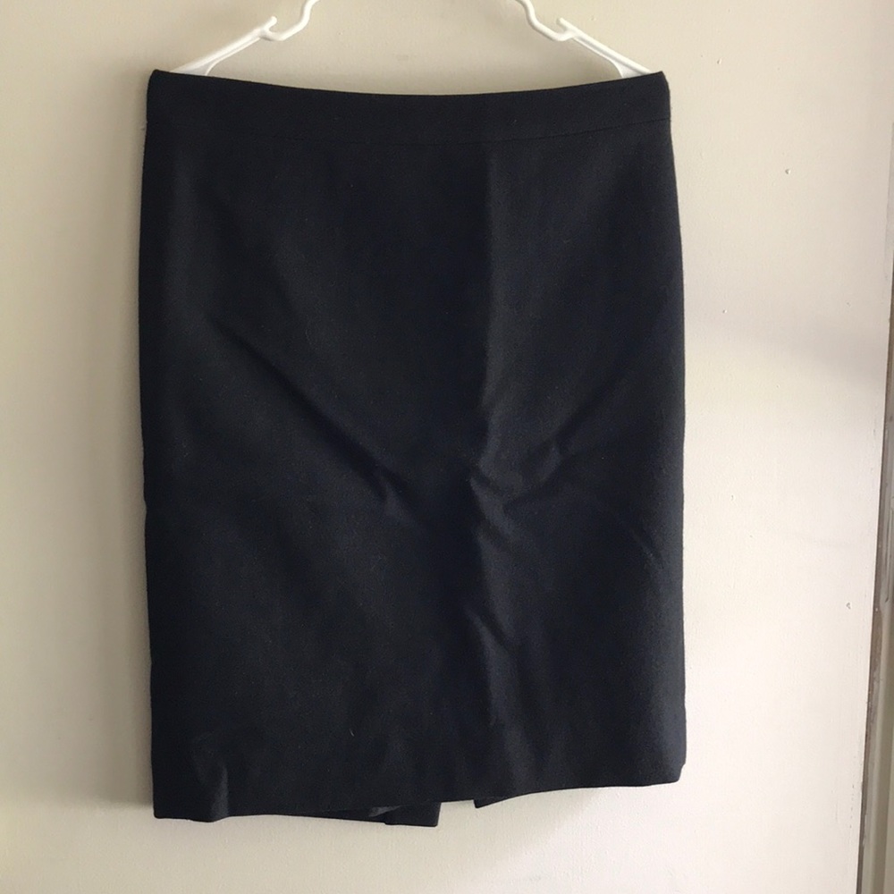 J.Crew black pencil skirt